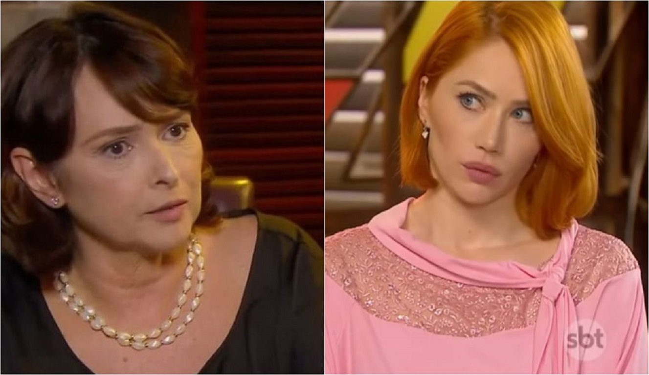 Ruth (Myrian Rios) e Sophie (Gabriela Petry) em As Aventuras de Poliana