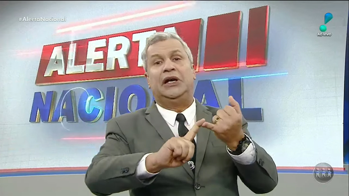 Sikêra Júnior apresentador do Alerta Nacional