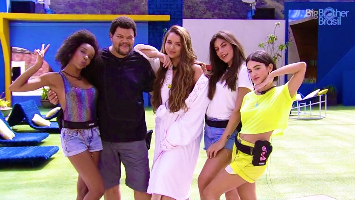 Thelma, Babu, Rafa, Manu e Mari no BBB20