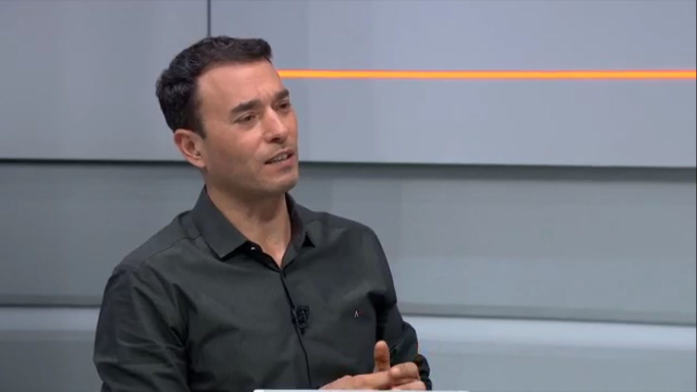 André Rizek no Seleção SporTV (Reprodução / SporTV)