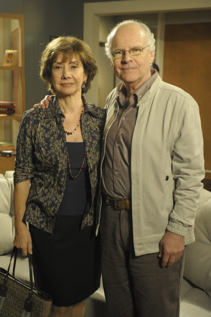 Celina ( Ana Rosa ) e Henrique ( Jaime Leibovitch ), de Fina Estampa