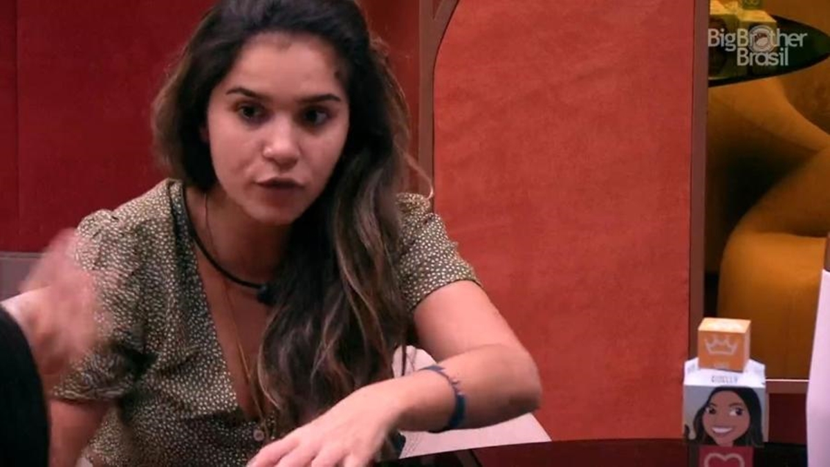 Gizelly desabafa sobre Flayslane no BBB20 (Reprodução/TVGlobo)