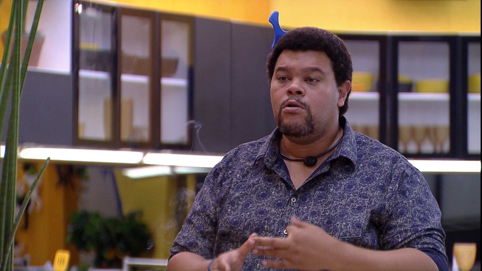 Babu fala sobre ter sido votado por Thelma no BBB20 (Reprodução/TVGlobo)