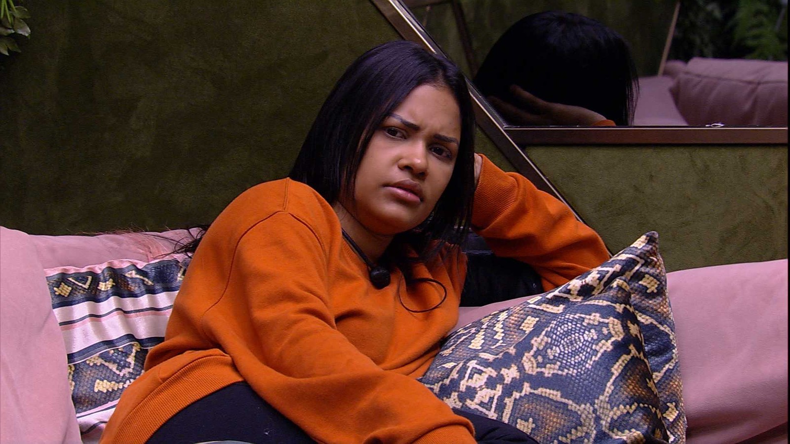 Flayslane cogita quebrar regras do BBB20 (Reprodução/TVGlobo)