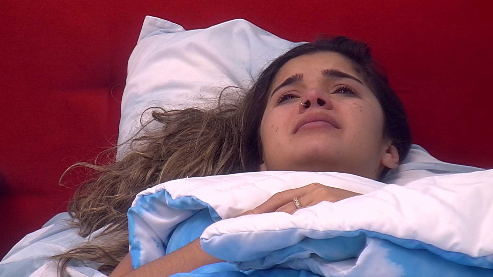 Gizelly chora ao lembrar do paredão do BBB20 (Reprodução/TVGlobo)