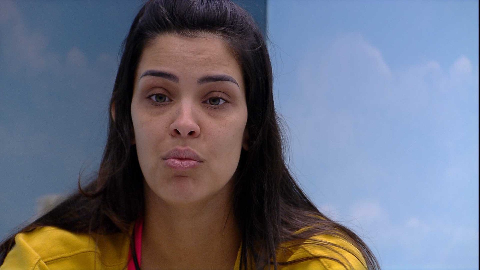 Ivy diz que não gostaria de votar no Babu (Reprodução/TVGlobo)
