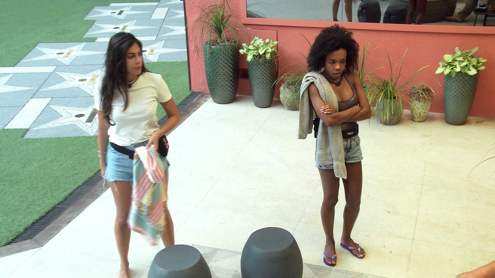 Mari e Thelma falam sobre final do BBB20 (Reprodução/TVGlobo)