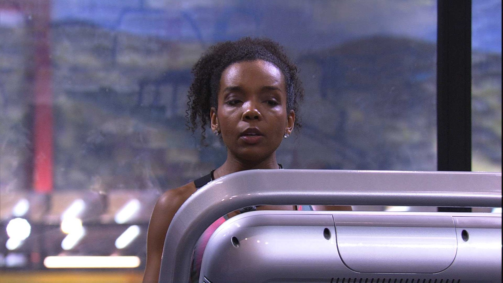 Thelma teme ser mal interpretada por ter votado em Babu (Reprodução/TVGlobo)