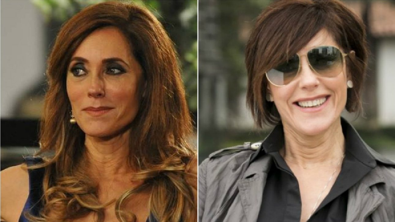 Christiane Torloni, em Fina Estampa (à esquerda) e atualmente (à direita) (Montagem / Gshow)