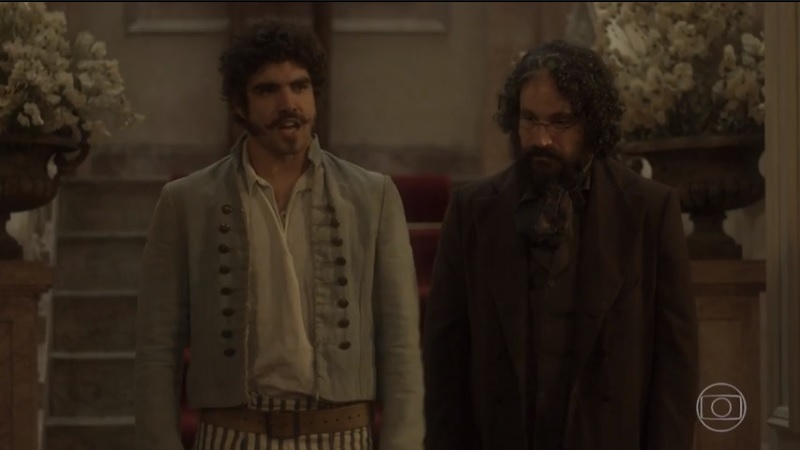 Dom Pedro e Peter, de Novo Mundo