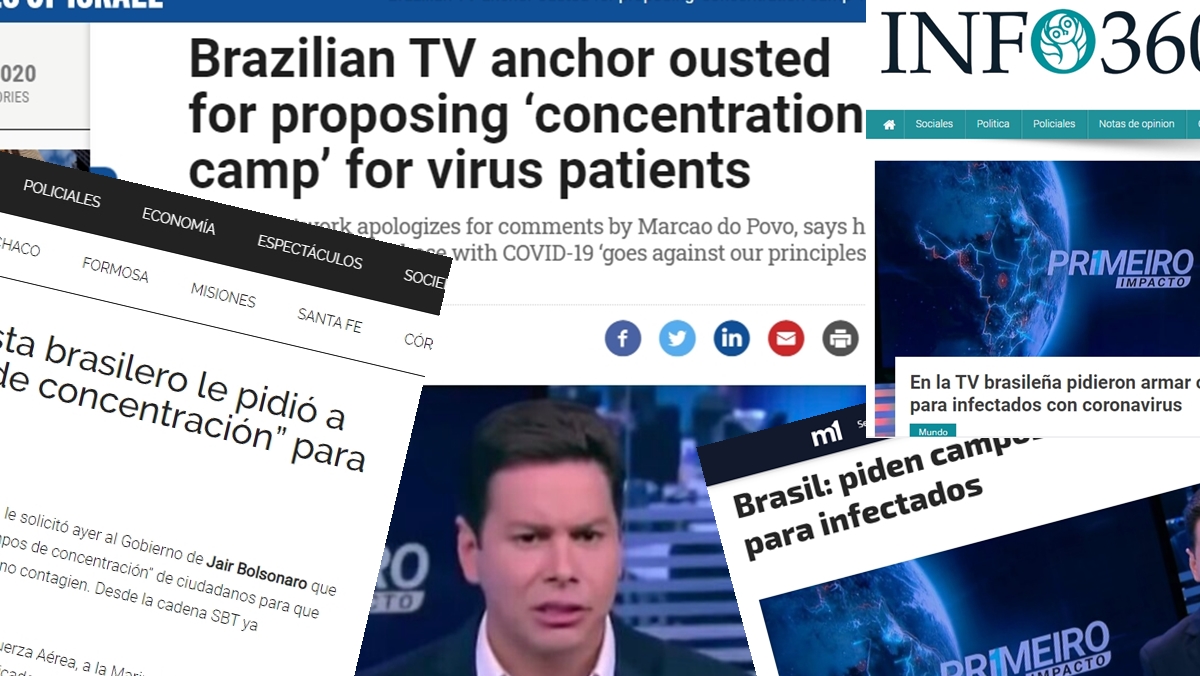 Declarações de Marcão do Povo vira escândalo internacional (Reprodução: Internet)