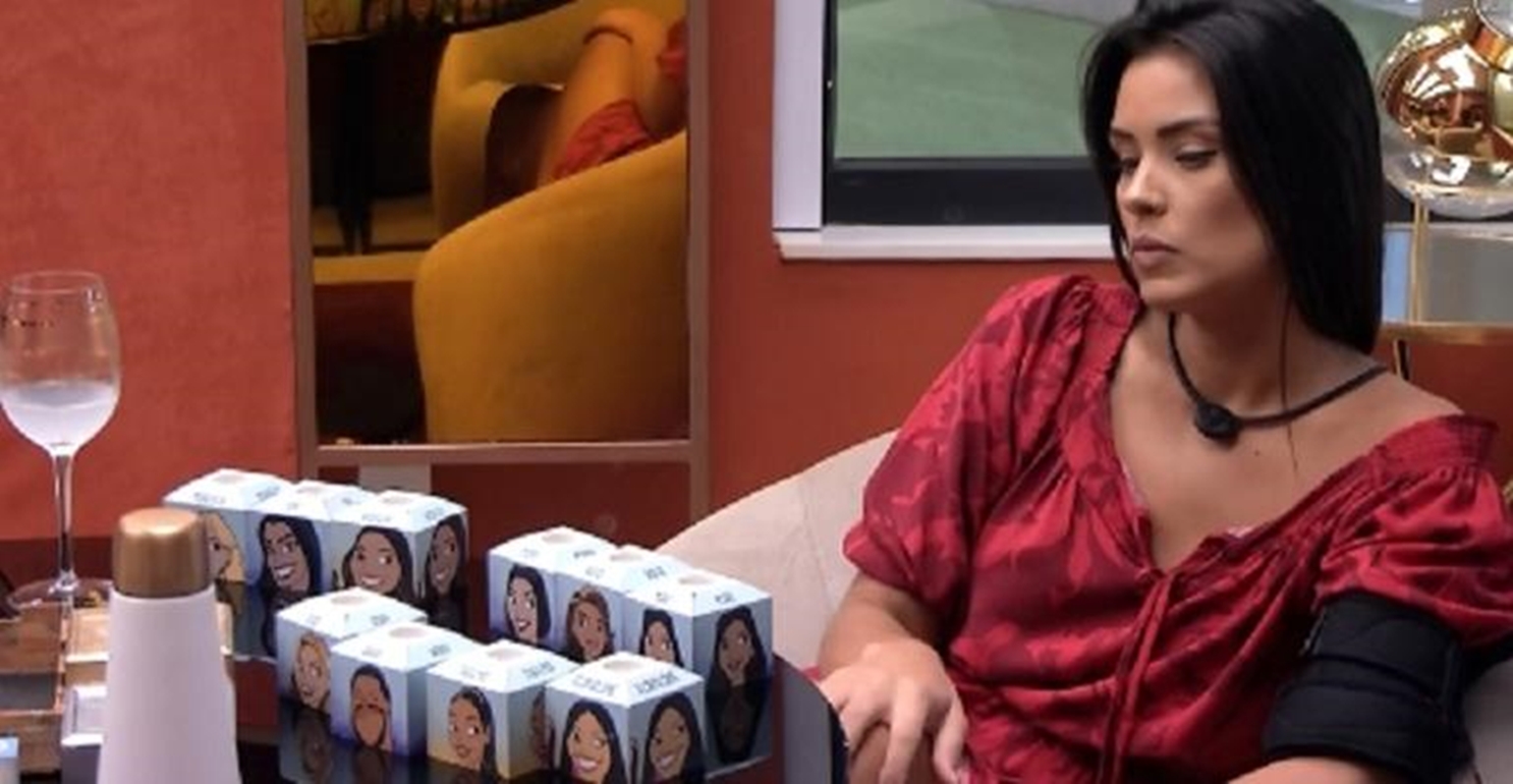 Ivy discute estratégias no BBB20 (Reprodução/TVGlobo)