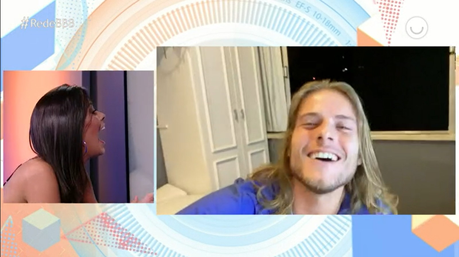 Ivy conversa com Daniel após eliminção do BBB20 (Reprodução/TVGlobo)