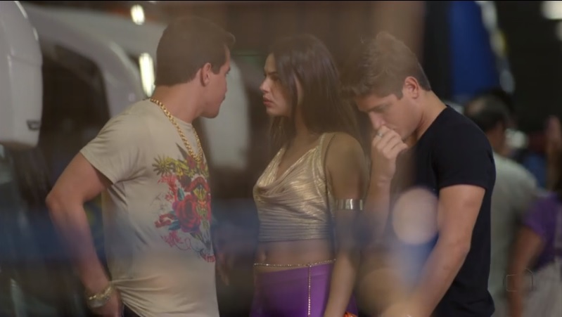 Leandro, Suelen e Roni, de Avenida Brasil