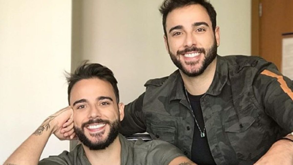 Lucas e Marcel Blazute, do The Circle Brasil (Reprodução)