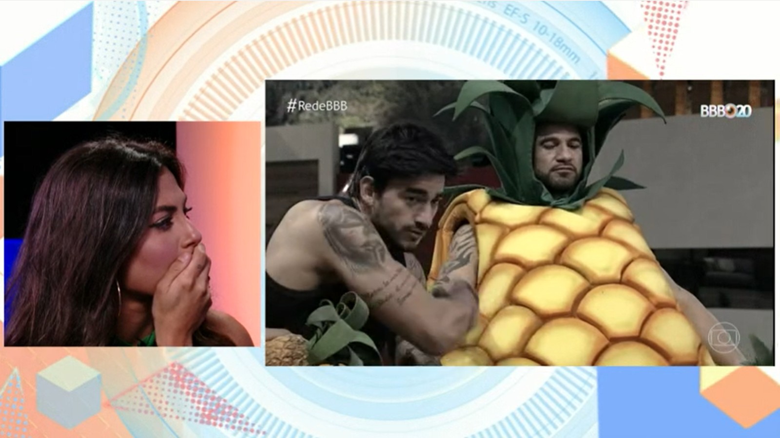 Mari fica chocada com fala de Guilherme contra ela no BBB20 (Reprodução/TVGlobo)