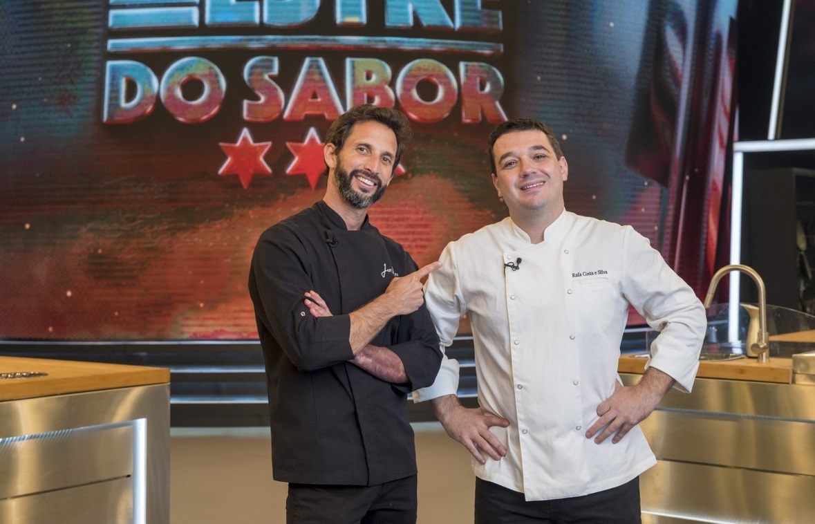 José Avillez e Rafa Costa e Silva em Mestre do Sabor