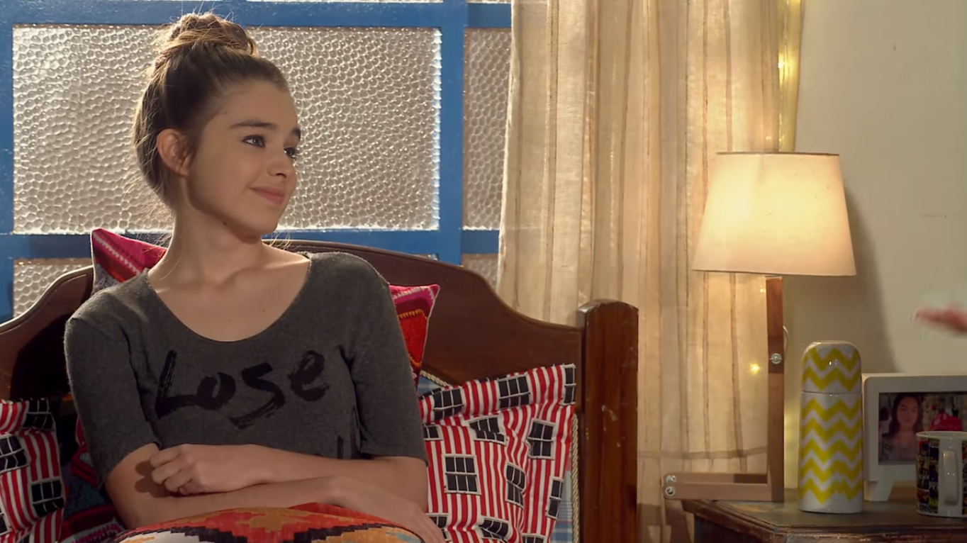 Isabella Moreira como Raquel em As Aventuras de Poliana (Reprodução / YouTube)