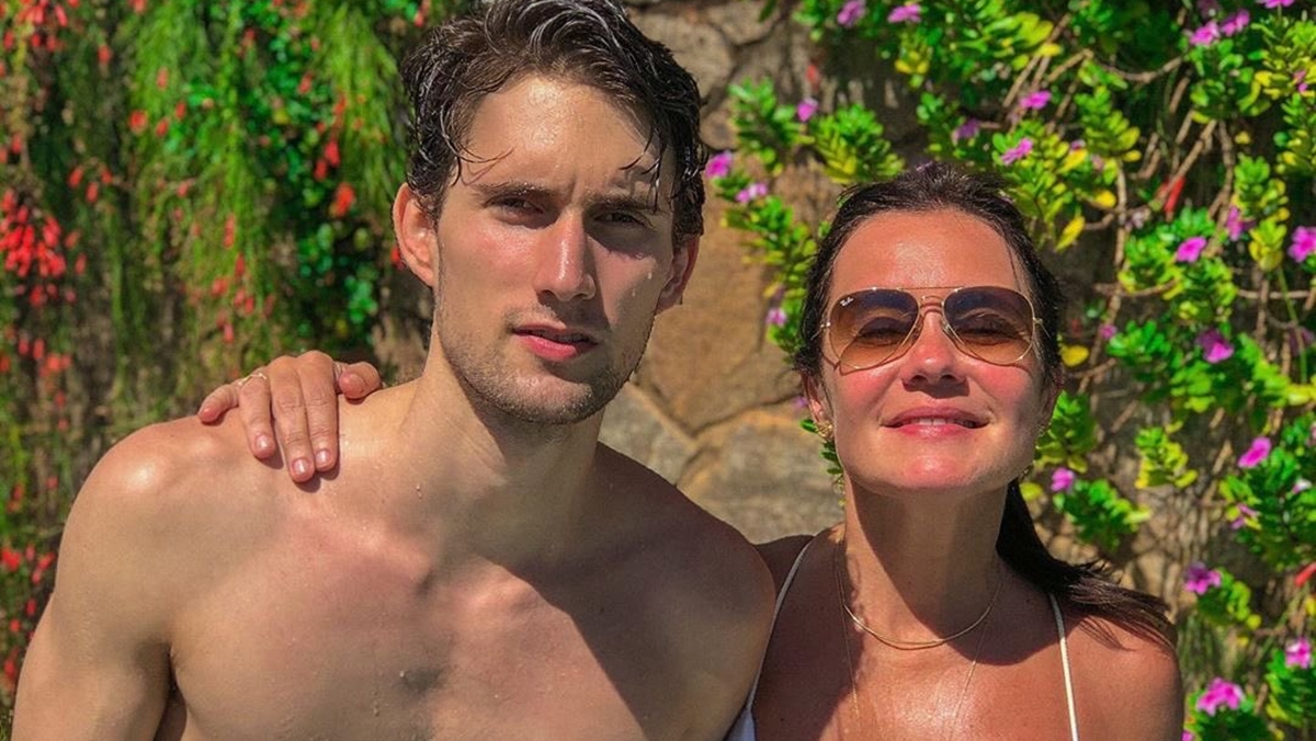 Felipe Ricca e Adriana Esteves (Reprodução)