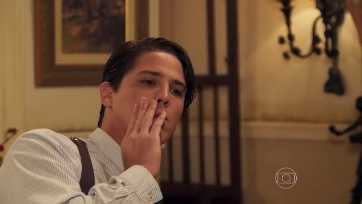 Braz (Rômulo Arantes) em Êta Mundo Bom!
