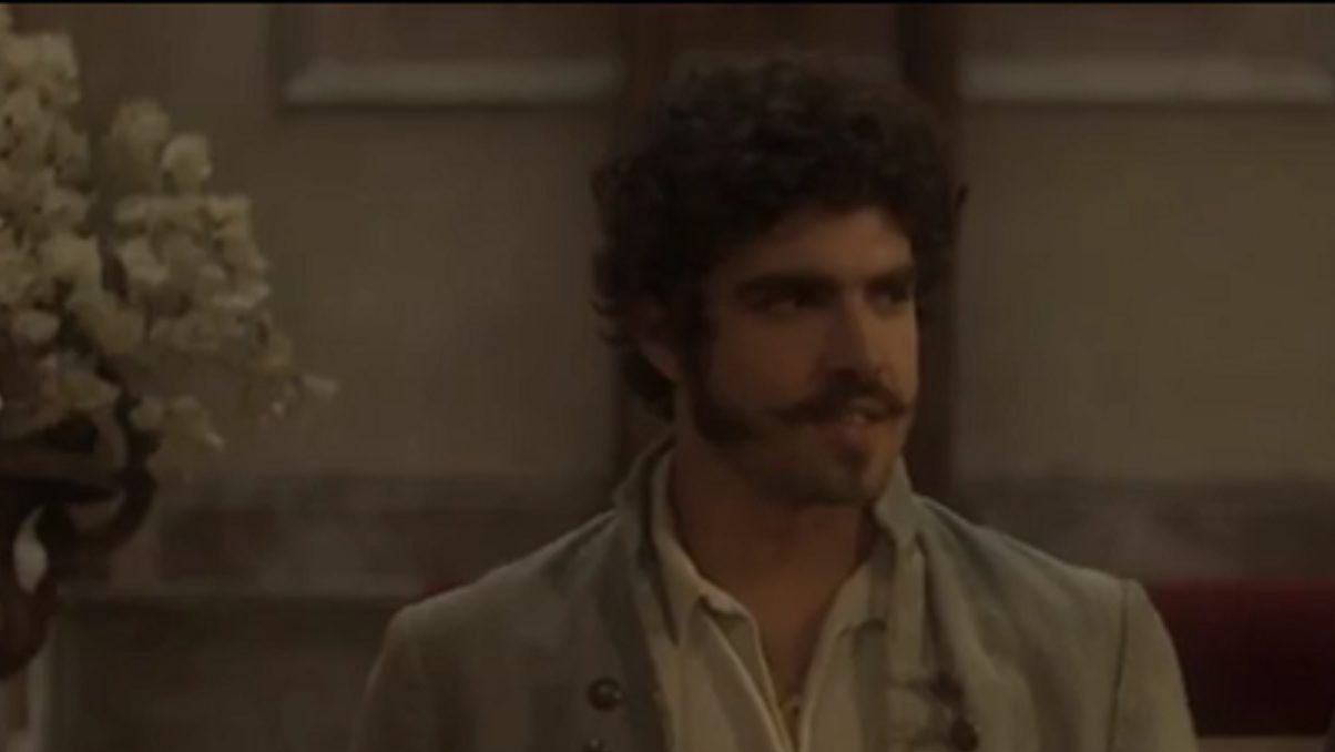 Caio Castro como Dom Pedro em Novo Mundo