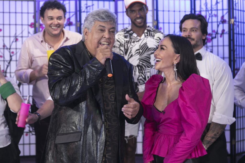 Elenco do Made in Japão, com Sabrina Sato