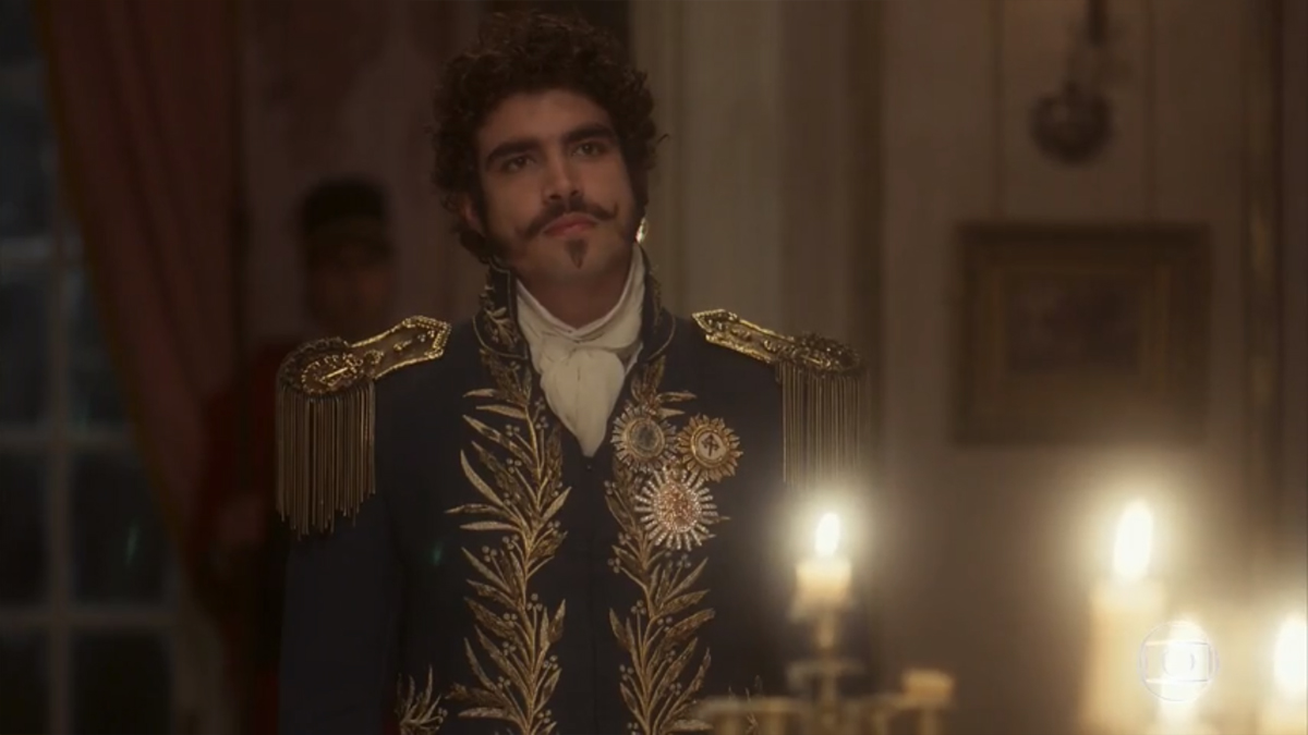 Dom Pedro (Caio Castro) em Novo Mundo