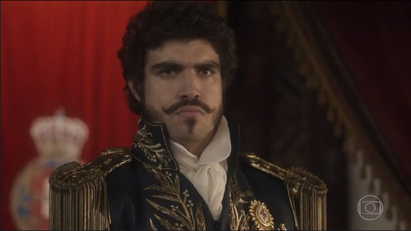 Dom Pedro (Caio Castro) em Novo Mundo