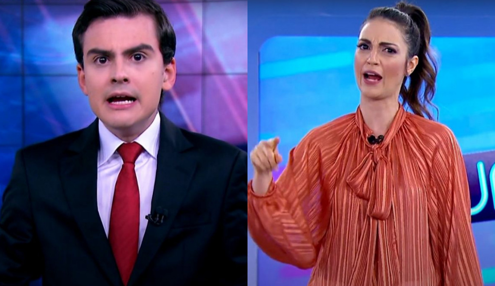 Dudu Camargo no Primeiro Impacto e Chris Flores no Triturando