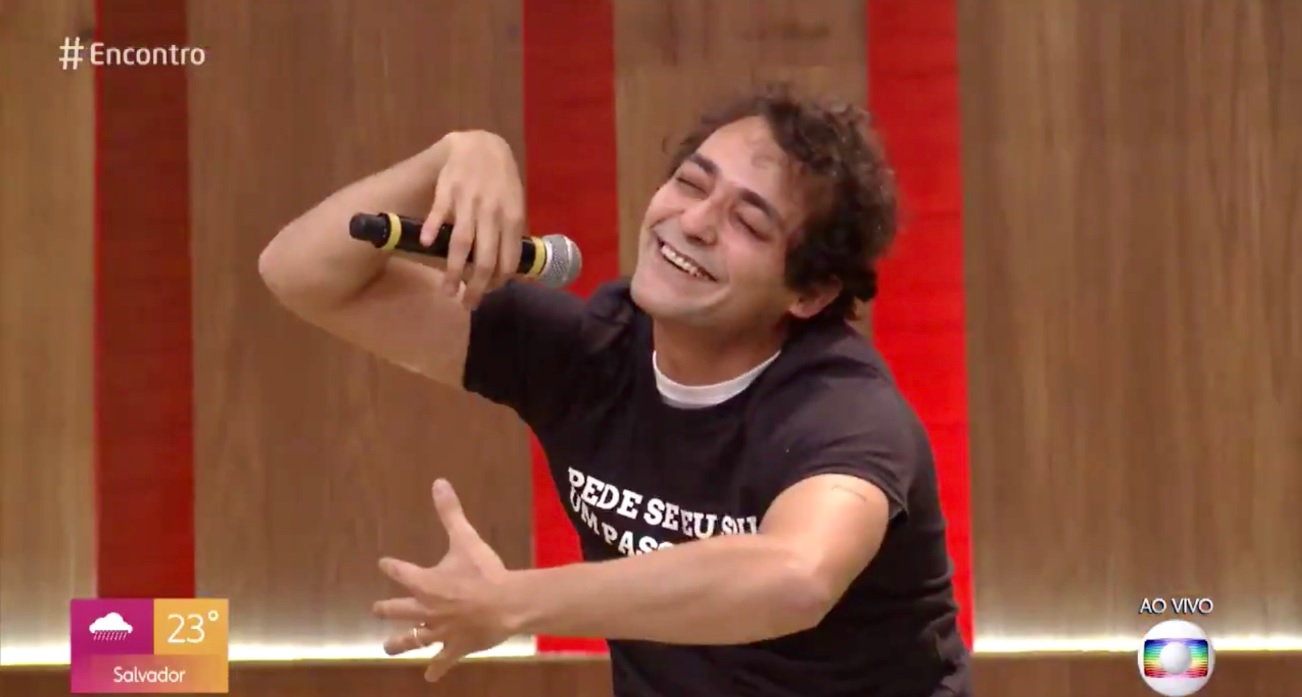Eduardo Sterblitch no Encontro com Fátima Bernardes