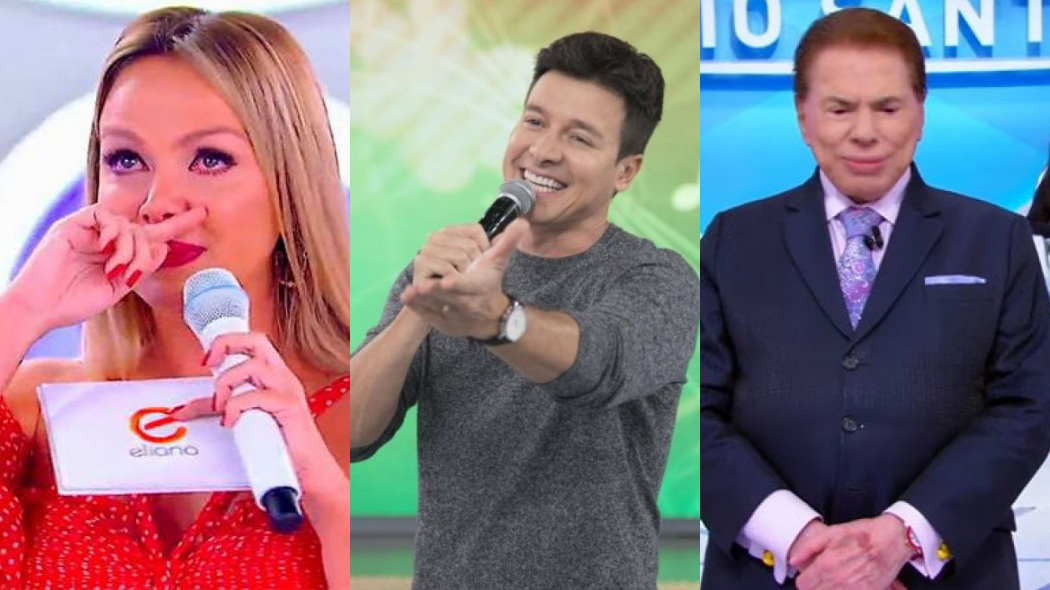 Eliana, Rodrigo Faro e Silvio Santos