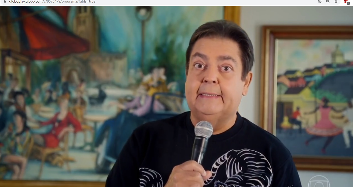 Fausto Silva no Domingão