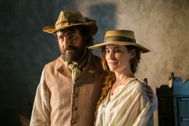 Ferdinando (Ricardo Pereira ) e Letícia (Maria João Bastos) em Novo Mundo 