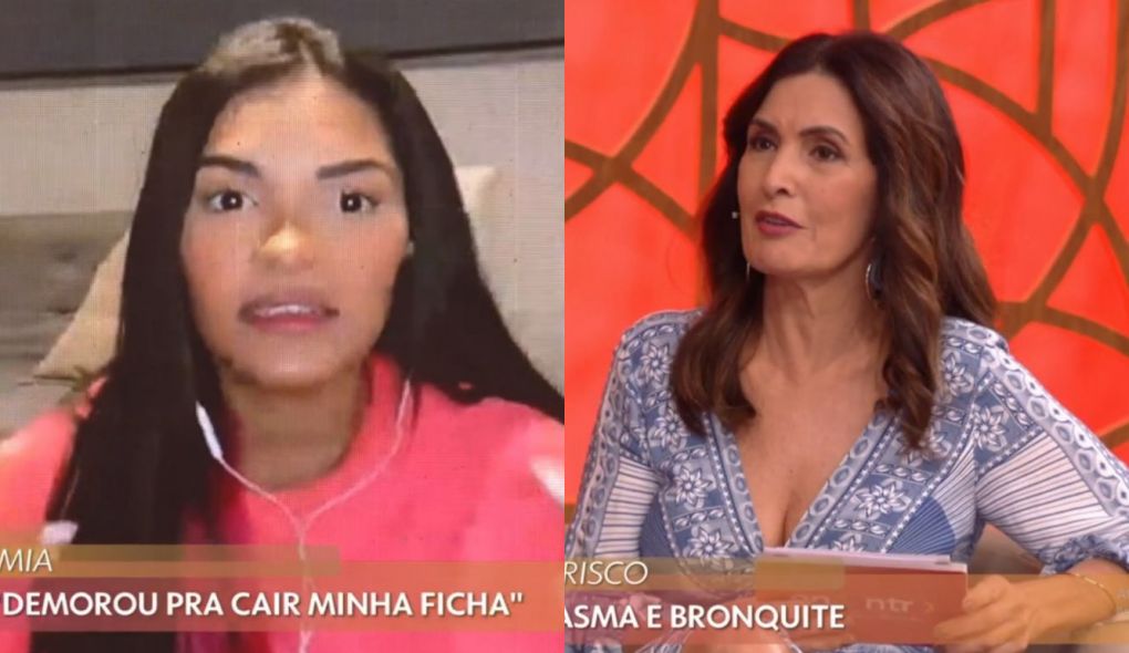 Flay e Fátima Bernardes no Encontro
