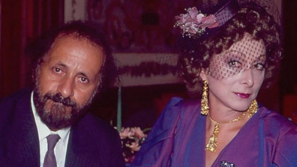 Flávio Migliaccio e Aracy Balabanian como Seu Moreiras e Dona Armênia em Rainha da Sucata