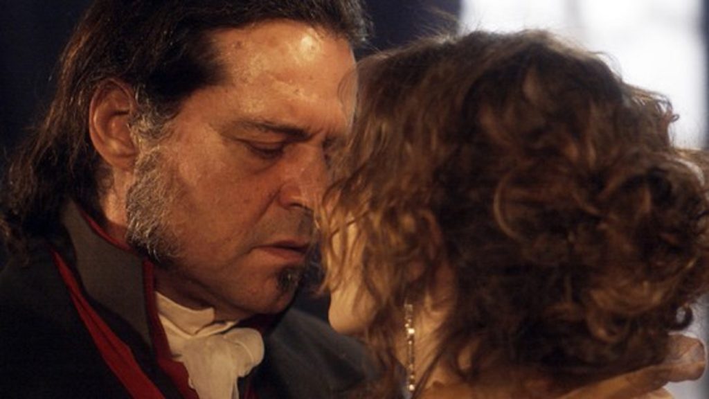José Bonifácio (Felipe Camargo) e Leopoldina (Letícia Colin) em Novo Mundo