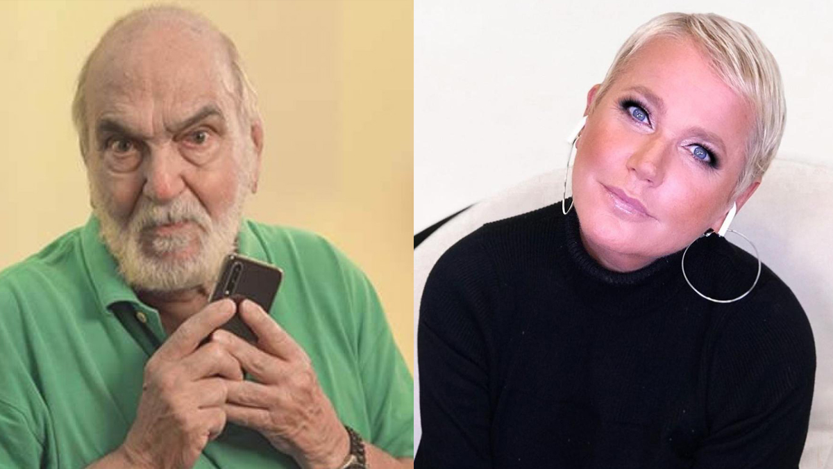 Lima Duarte e Xuxa Meneghel