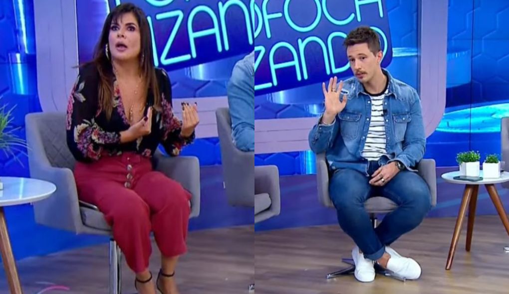 Mara Maravilha e Gabriel Cartolano no Fofocalizando
