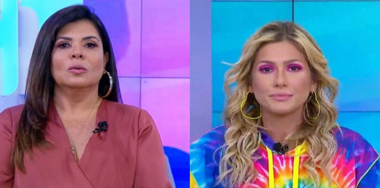 Mara Maravilha e Lívia Andrade no Triturando