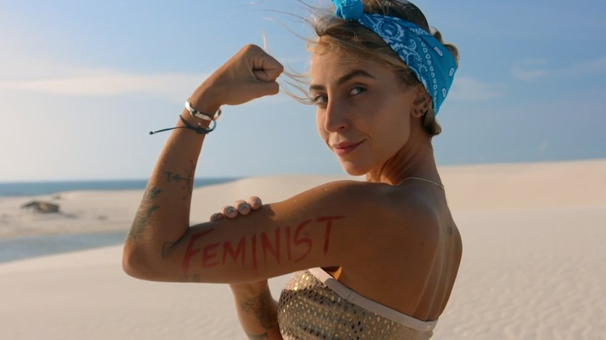 Mina Winkel do De Férias com o Ex Brasil