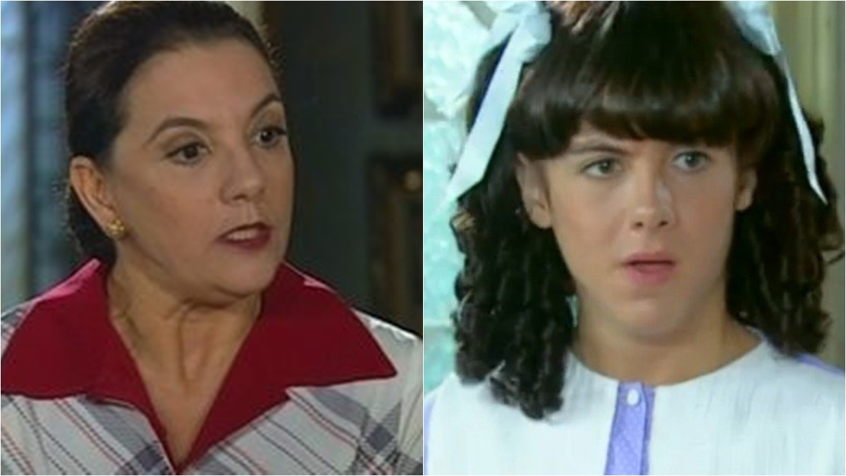 Mocinha suspeita de Bernadete (Reprodução: TV Globo)
