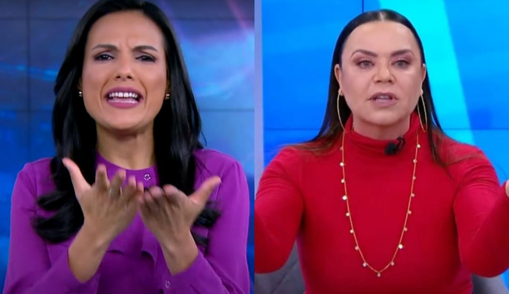 Márcia Dantas, no Primeiro Impacto, e Flor Fernandez, no Triturando