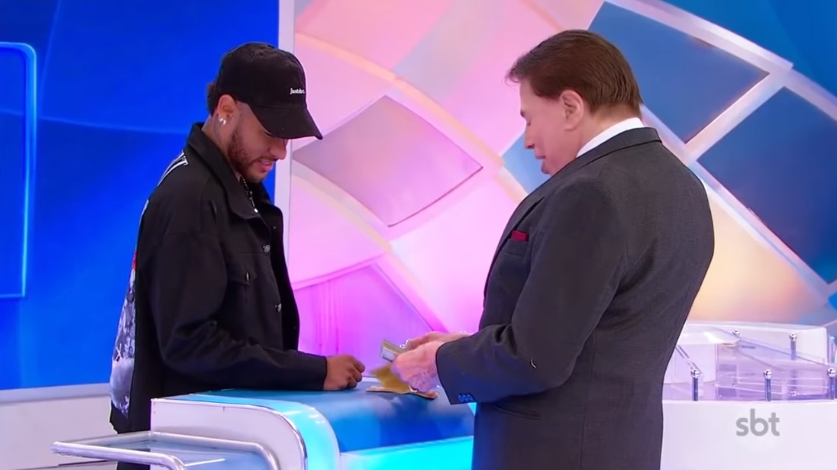 Neymar no Programa Silvio Santos