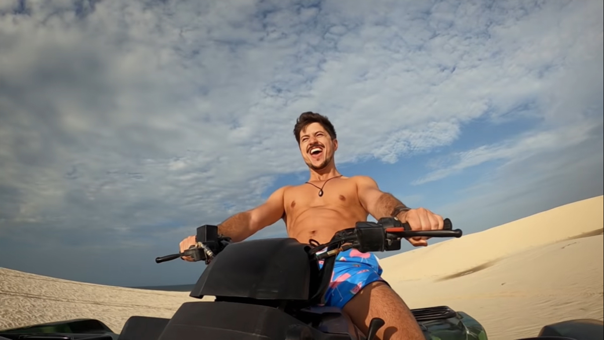 Rafael Vieira do De Férias com o Ex Brasil
