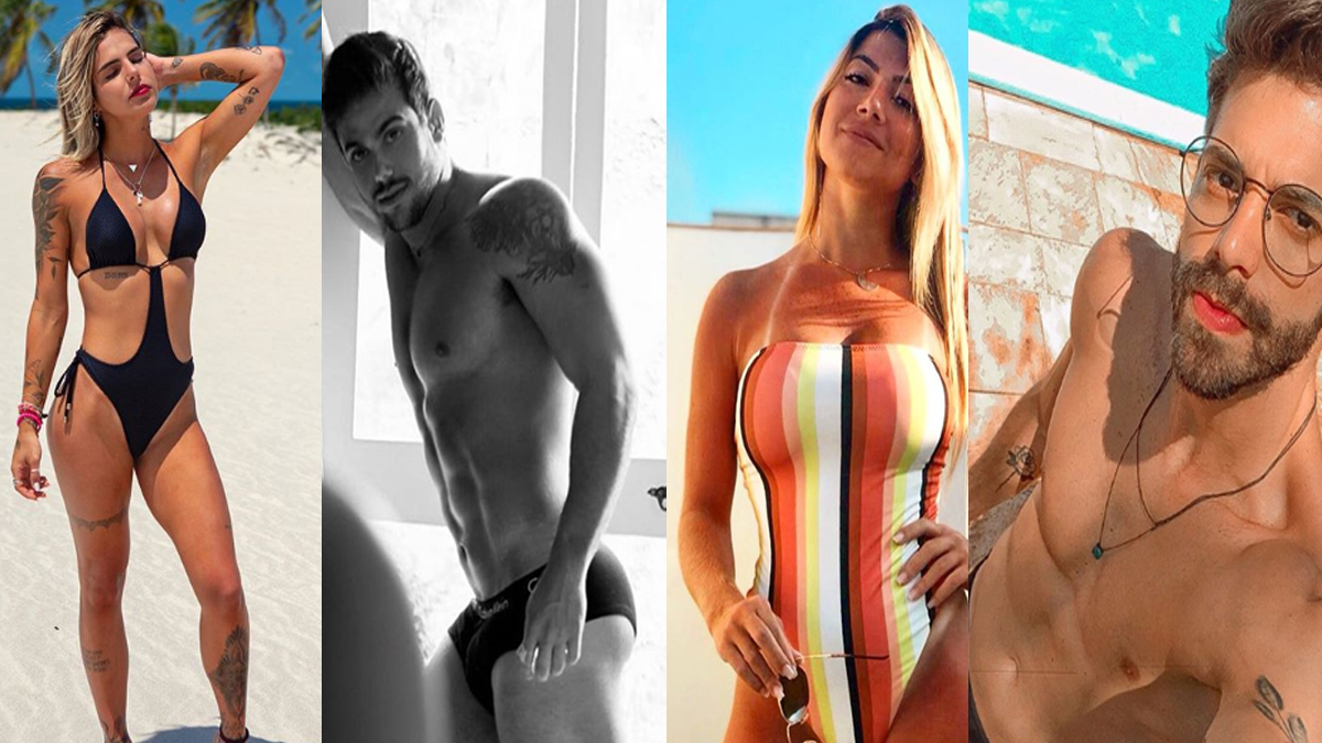 Rebecca Diniz, Jarlles Gois, Camilla Costa e Matheus Magalhães