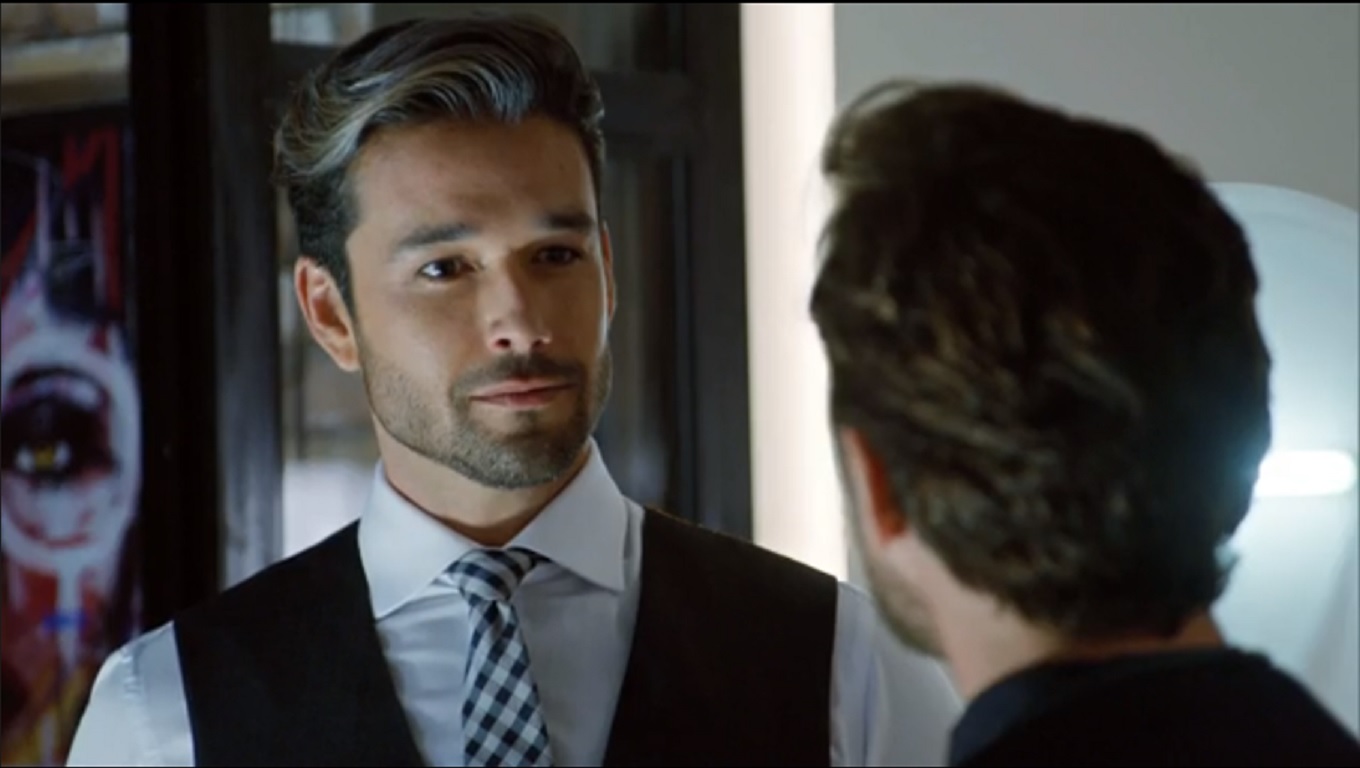 Ricardo Montana (Sérgio Marone) e Benjamin (Igor Rickl) em Apocalipse
