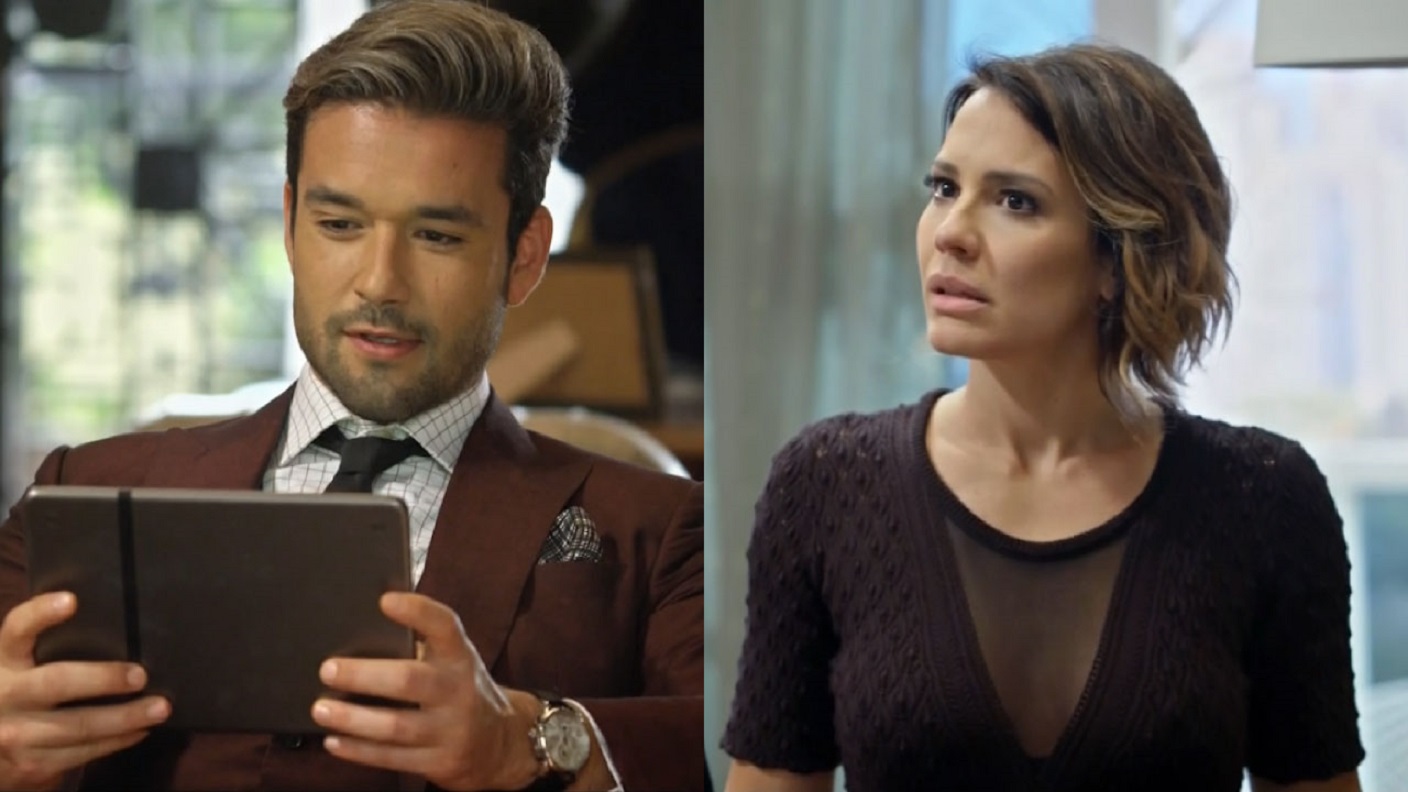 Ricardo Montana (Sérgio Marone) e Zoe (Juliana Knust) em Apocalipse