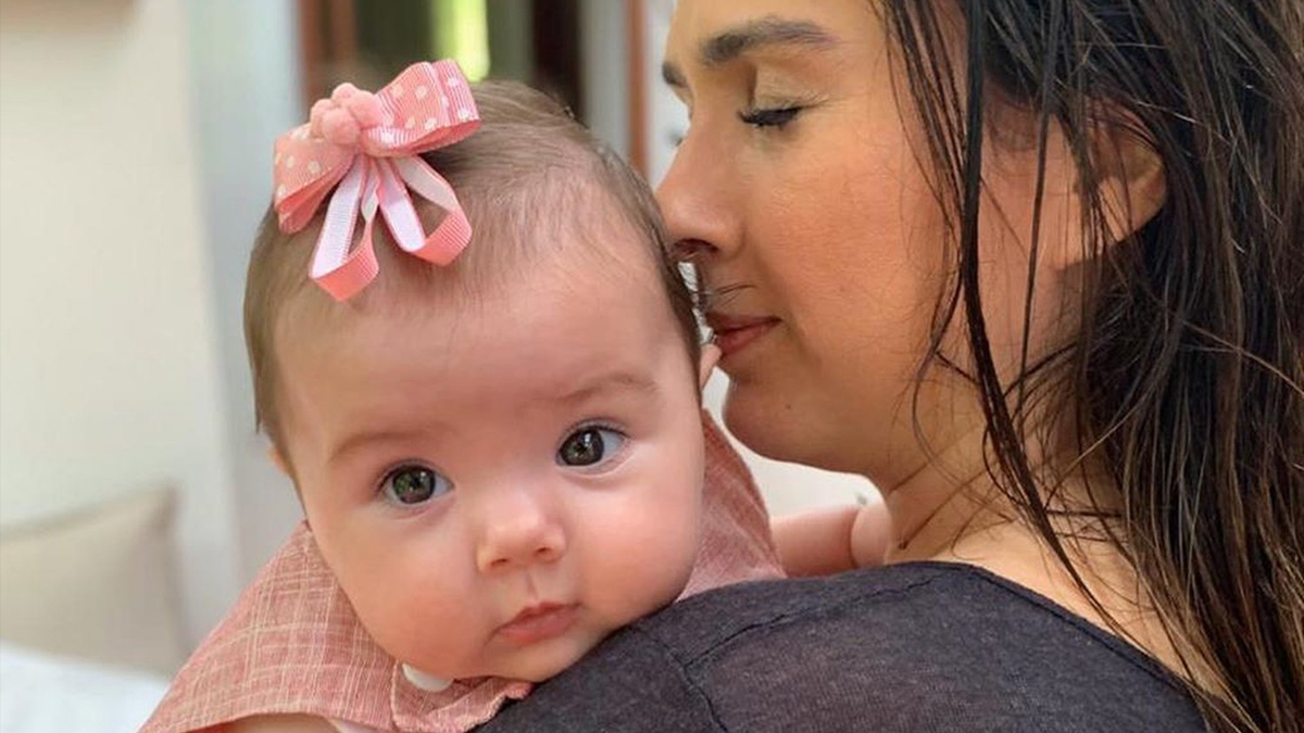 Tata Werneck e a filha, Clara