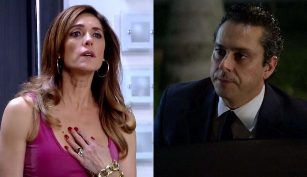Tereza Cristina (Christiane Torloni) e Baltazar (Alexandre Nero) de Fina Estampa