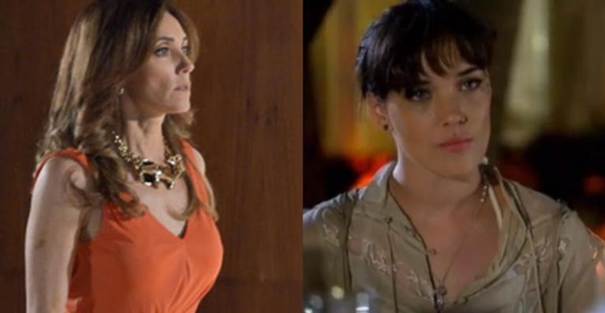 Tereza Cristina (Christiane Torloni) e Patrícia (Adriana Birolli) de Fina Estampa